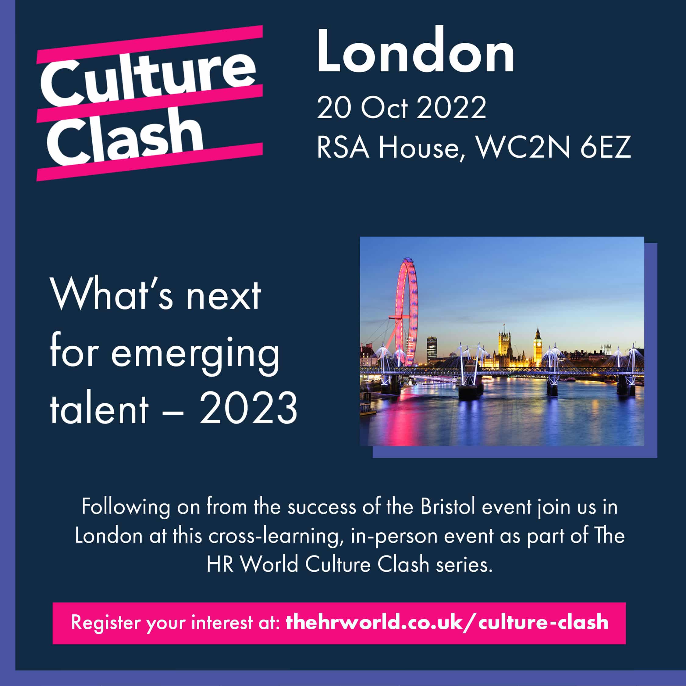 Culture Clash London 20 Oct