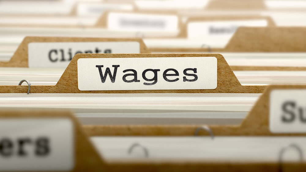 Real wages decrease