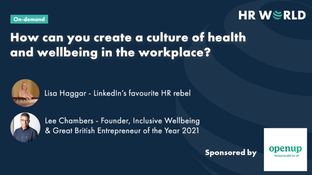 How can you create a culture of health and wellbeing in the workplace?