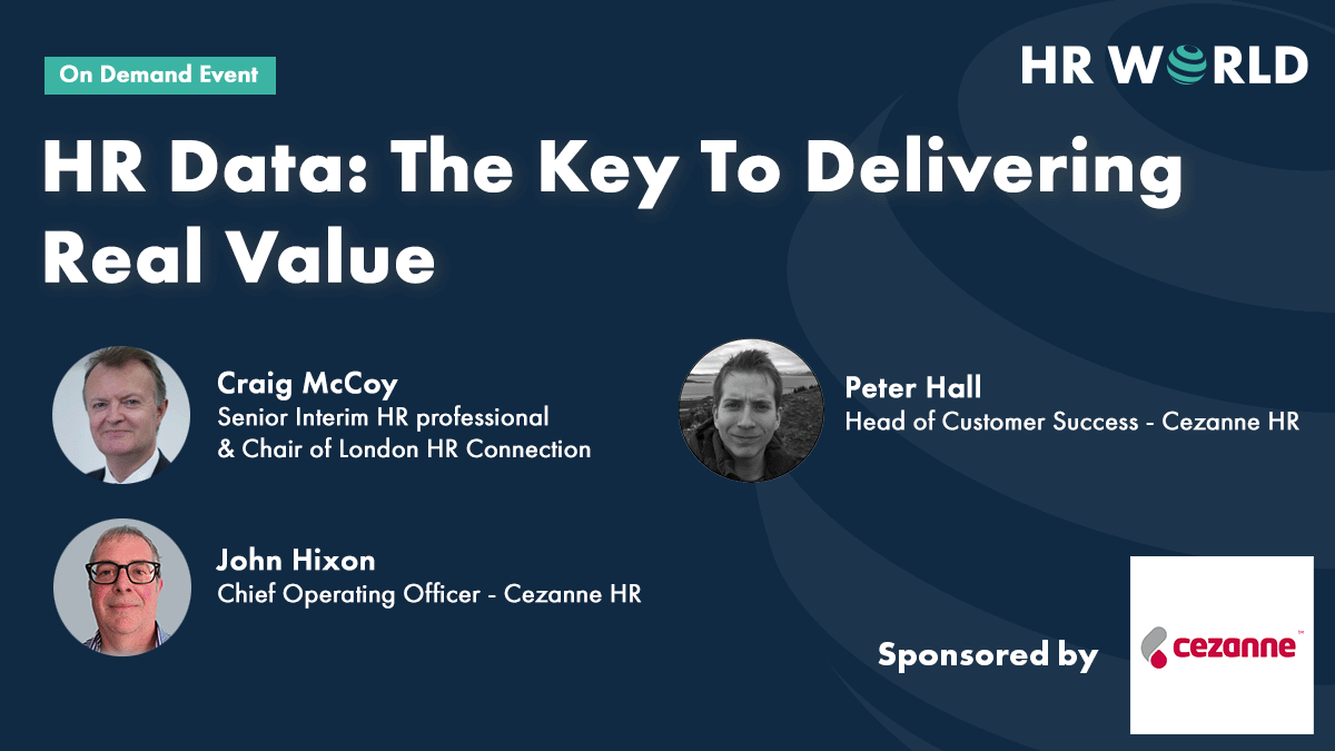 HR on demand event - HR data: the key to delivering real value