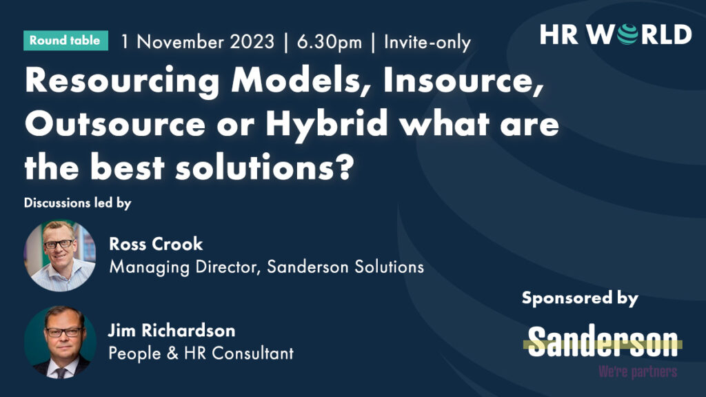 Resourcing models round table
